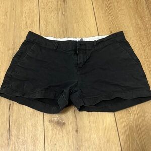 Old Navy Black Shorts “Khaki” Material - Size 2